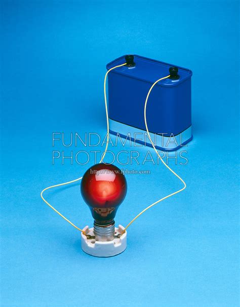 Science Electricity Simple Circuit Battery Fundamental Photographs