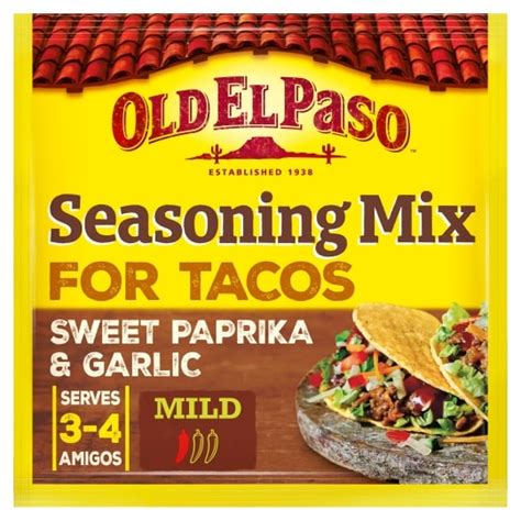 Old El Paso Taco Seasoning Mix 25g Tesco Groceries