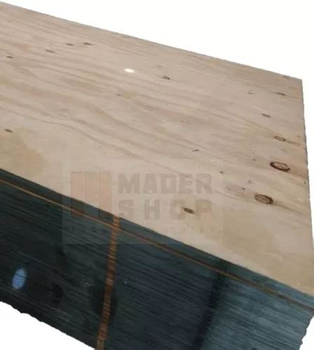 Terciado Fenolico Pino 18 Mm X 1 22 X 2 44 Mts Mader Shop MercadoLibre