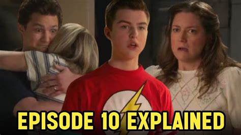 Young Sheldon Season 7 Episode 10 Recap Ending Explained Youtube