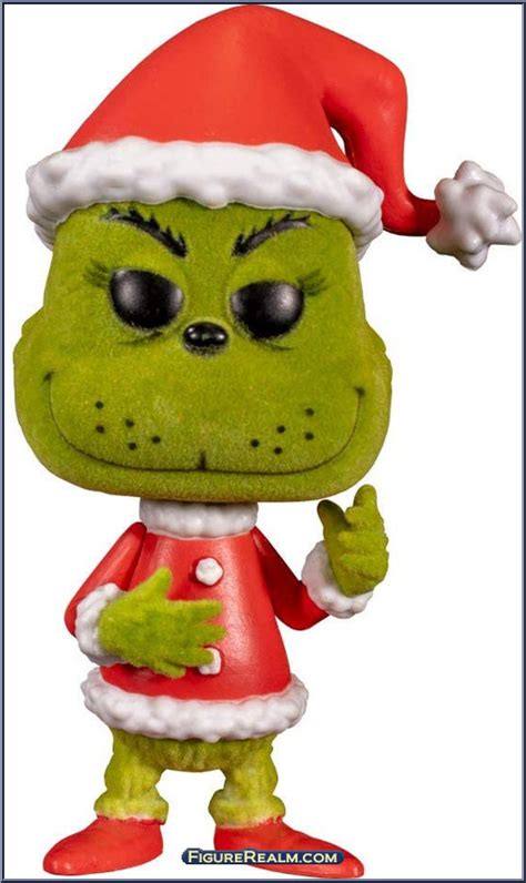 Grinch Flocked Grinch Pop Vinyl Figures Funko Action Figure