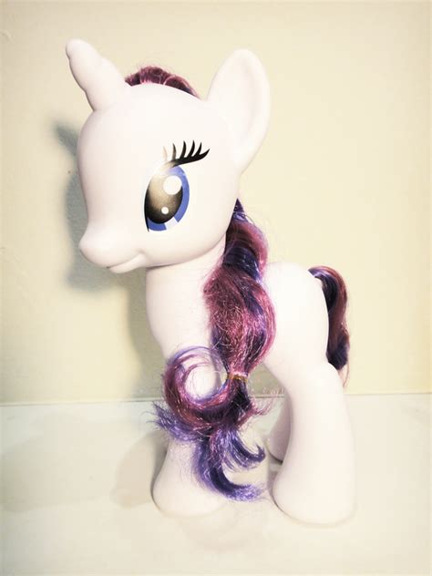 My Little Pony 8 inch Rarity Figure + SPECIAL Clear Glitter Princess ...