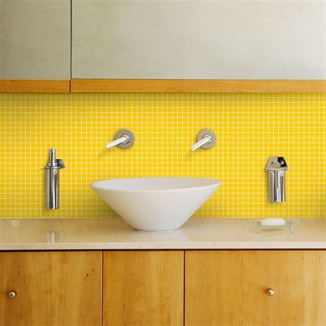 Mosaico Pasta Di Vetro Giallo Sp 4 Mm Leroy Merlin