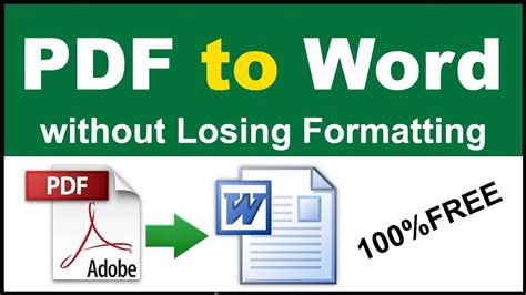 Online Pdf To Word Converter Without Changing Format And Font