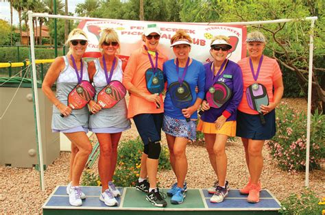 Womens Doubles Pickleball Champions Pebblecreek Post