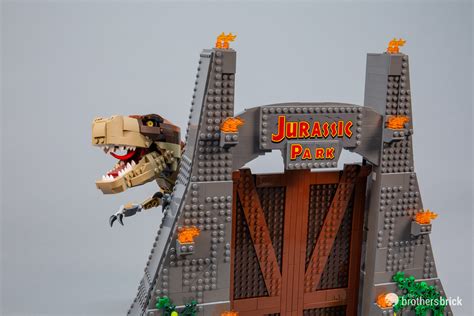 Lego Jurassic World 75936 Jurassic Park T Rex Rampage Review 47 The Brothers Brick The