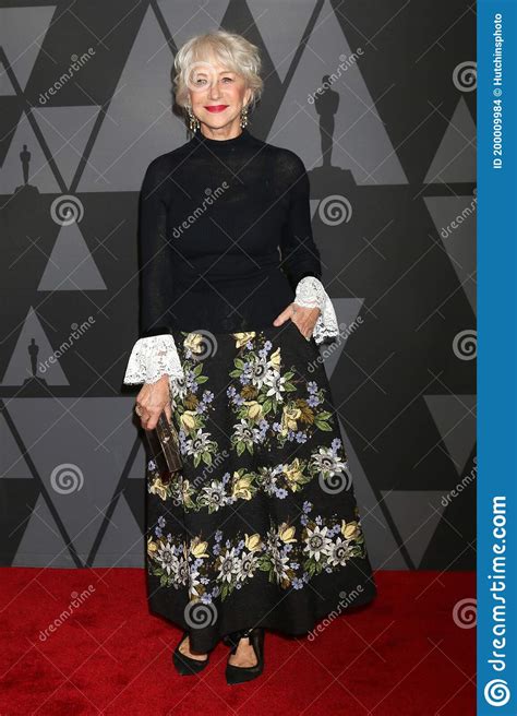 Ampas Th Annual Governors Awards Editorial Stock Image Image Of