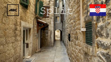 K Split Croatia Walking Tour Most Beautiful Old Town Narrow Streets