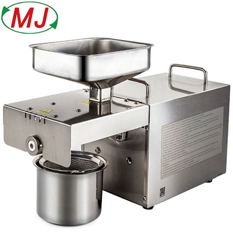 Home Cold Hot Small Oil Extraction Machine Coconut Stainless Steel