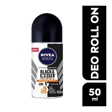 Antitranspirante NIVEA MEN Black White Invisible Black White