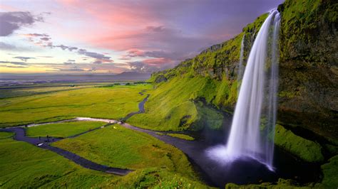 Seljalandsfoss Waterfall In Iceland 4k 8k Wallpapers Hd Wallpapers