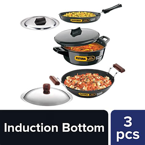 Buy Hawkins Futura Hard Anodised Induction Compatible Cookware Set