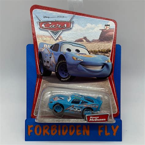 Disney Pixar Cars Movie - 2005 Original Desert Series - Dinoco Lightni – Forbidden Fly