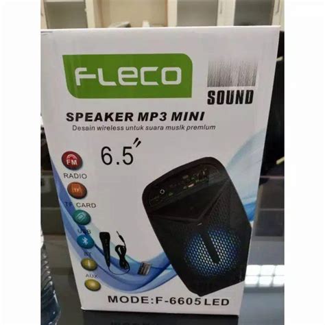 Jual Speaker Bluetooth FLECO F 6606 F 6605 F 6603 Free Mic Remote FM