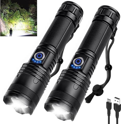 Lylting Rechargeable Led Flashlights High Lumens Lumens Super