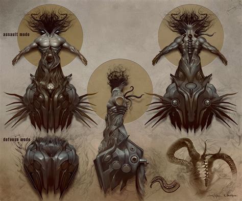 Artstation God Of Nightmares Yigit Koroglu Concept Art Characters