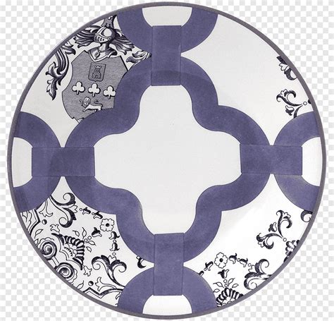 Faïencerie de gien plato postre vajilla mesa postre púrpura azul png