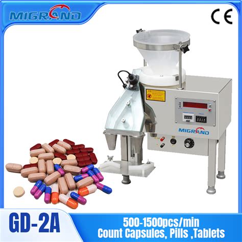 Small Pill Tablet Electronic Counter Capsule Counting And Bottling