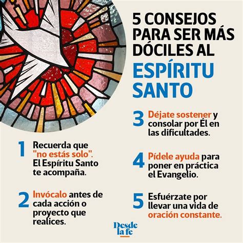 5 consejos para ser más dóciles al Espíritu Santo Santiago de Cangas