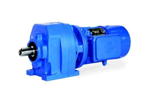 Three Phase Helical Inline Geared Motor For Industrial Voltage 415 V