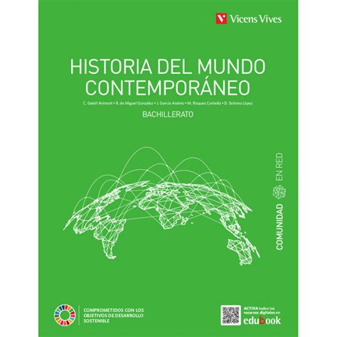 Historia Del Mundo Contemporáneo 1 Comunidad En Red 9788468285887