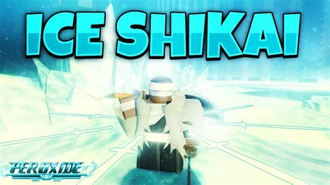 Peroxide Full Legendary Ice Shikai Showcase Codes Youtube