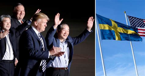 Usa Tacksamt F R Sveriges Hj Lp I Nordkorea Svt Nyheter