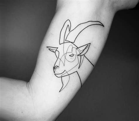 Goat Tattoo By Mo Ganji Photo 31053