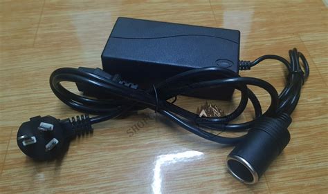 Adapter Chuyển Nguồn 220v Sang 12v 5a đầu Tẩu Sạc ô Tô Camping Vietnam