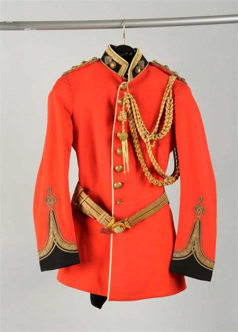 British Royal Guard Military Uniform with Hat.