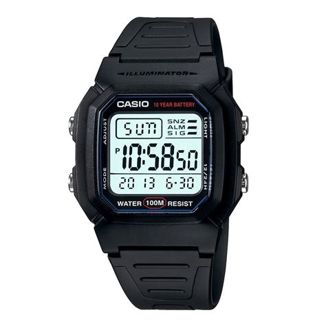 Casio Mens W H Avdf Dual Time Digital Watch Shop Today Get It