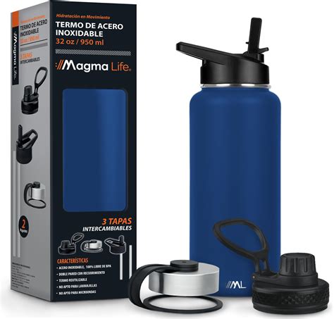 Magma Life Termo para Café y Agua de Acero Inoxidable 40 Oz 1200 ml