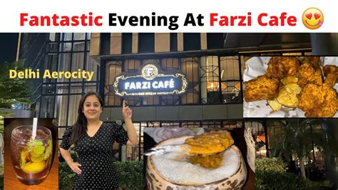 Farzi Cafe Delhi Aerocity Delhi Aerocity Delhi Night Farzi Cafe