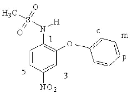 structure  nimesulide  scientific diagram