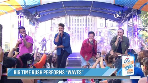 Big Time Rush Waves Live Today Show 2023 Hd Alexisabc Youtube