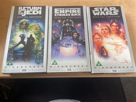 Star Wars Trilogy Special Edition Vhs Box Set Digitally