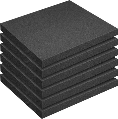 Pcs Polyurethane Foam Sheet X X Inch Cuttable Foam Inserts