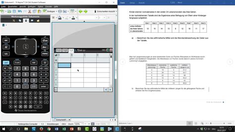 Ti Nspire Cx Cas Statistik Mathago Youtube