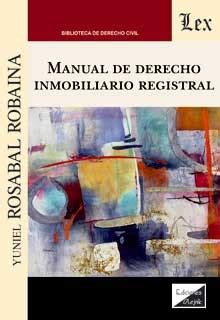 Libro Manual De Derecho Inmobiliario Registral