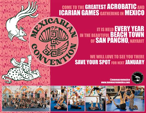MEXICARIAN CONVENTION 2025 - Acro Calendar