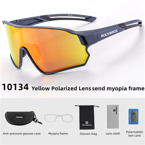 Local Delivery Rockbros Cycling Glasses Men Women Outdoor Sport Hiking