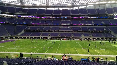 U.S. Bank Stadium Vikings Club 3 - Minnesota Vikings - RateYourSeats.com