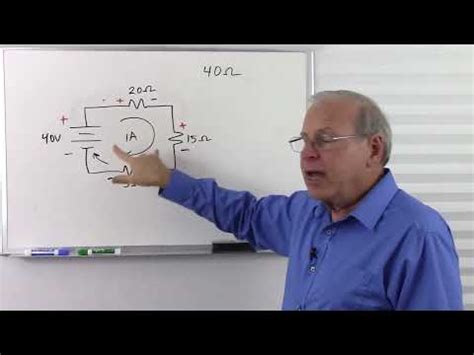 Voltage And Polarity In A Series Circuit Youtube