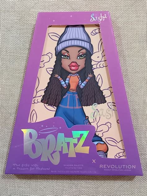 Make Up Revolution X Bratz Doll Eyeshadow Palette Sasha Beauty