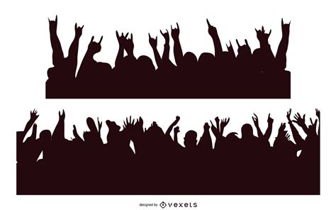 Free Vector Concert Crowd Vector Download