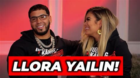 ANUEL Se Burla De YAILIN Y La Hace Llorar En Directo YouTube