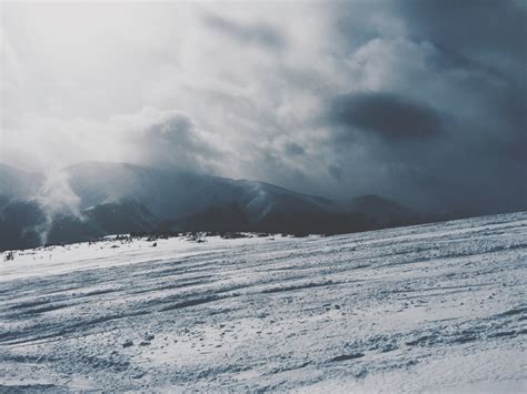 Free Images Snow Winter Cloud Sky Mountain Range Weather Season