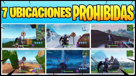 Desafio Fortnite ¡ Baila En Ubicaciones Prohibidas Diferentes Todas Las Localizaciones