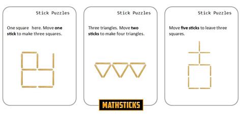 Stick Puzzles – Ice Breakers! - mathsticks.com