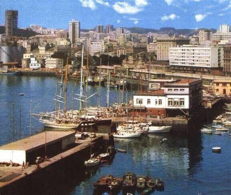 Dársena de la Marina La Coruña Fotografía antigua Fotos fantasticas